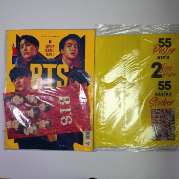 KPOP Dergisi BTS Özel Sayı Sayı: 2021/1 (Jelatininde, Hediyeli)