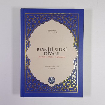 Besnili sıdkı divanı (Ciltli)