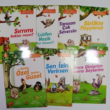 Minik Kuş ve Görgü Kuralları 7 Kitap Takım