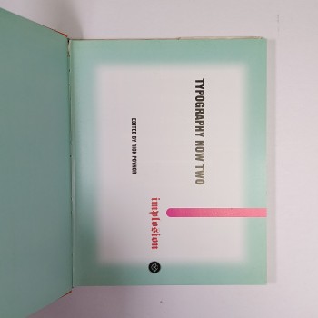 Typography Now Two (Ciltli, Şömizli)