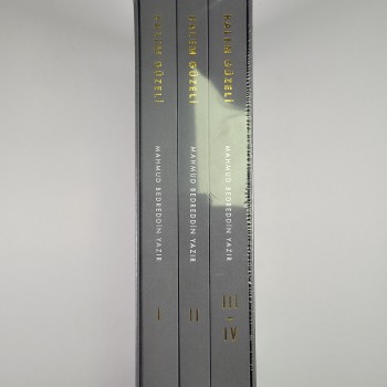 Medeniyet Aleminde Yazı ve İslam Medeniyetinde Kalem Güzeli (Kutulu, 4 Cilt Takım, Jelatininde) - Mahmud Bedreddin Yazır