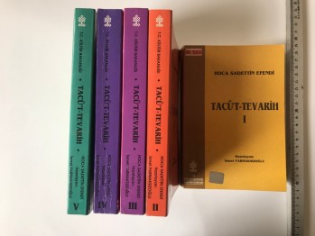 Tacü’t-Tevarih – Hoca Sadettin Efendi (Cilt: 1-5, Takım)