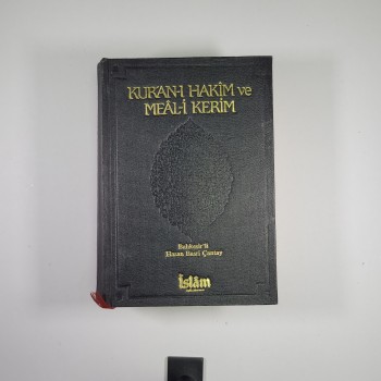 Kur'an-ı Hakim Ve Meal-i Kerim 3 Cilt Tek Kitap (Ciltli) - CİLT 1 - 2 - 3 - Hasan Basri Çantay