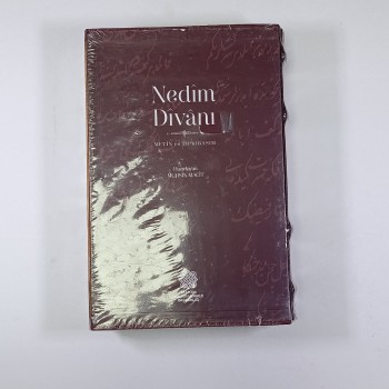 Nedim Divanı - Metin ve Tıpkıbasım (Kutulu, Jelatininde)
