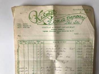 Kısmet Ecza Deposu Itriyat ve Sıhhi Levazımat