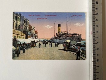 Constantinople Galata Kartpostal