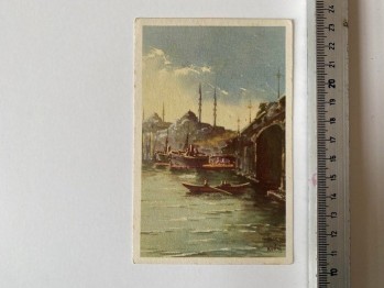 Constantinople Galata Kartpostal