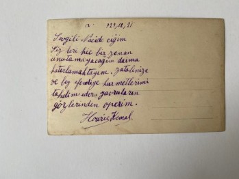 Constantinople Taksim Kartpostal