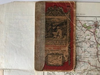 İngiltere Haritası/Ordnance Survey Of England And Wales, 98x57