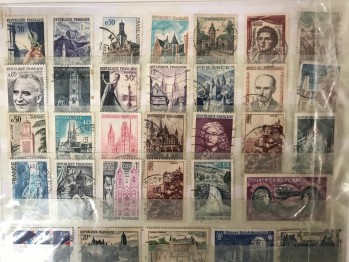 Fransız Pulları (124 adet)
