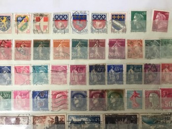 Fransız Pulları (124 adet)