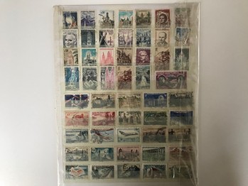 Fransız Pulları (124 adet)