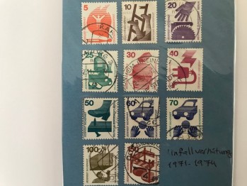 Almanya İş Güvenliği Pulları (11 adet/Şarniyerli)