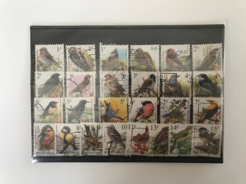 Belçika Kuş Pulları (26 adet)