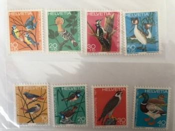 Helvetia 2 Seri Damgasız*** (8 adet)