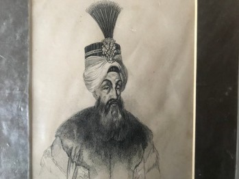 - Paspartulu Sultan Abdul-Hamid Gravürü