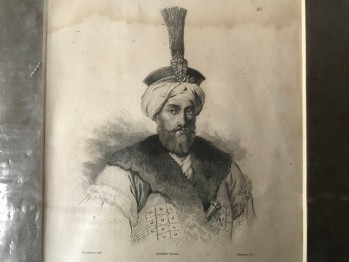 Paspartulu Sultan Mahmud Gravürü