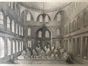 Paspartulu Valide Sultan ve IV. Mahmud Türbe Gravürü