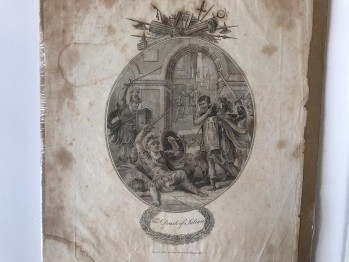 Gravür/The Deat Of Julian