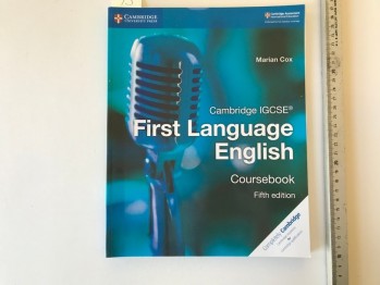 First Language English – Marian Cox