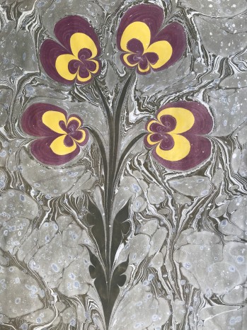 Birol Biçen İmzalı Ebru Çalışması