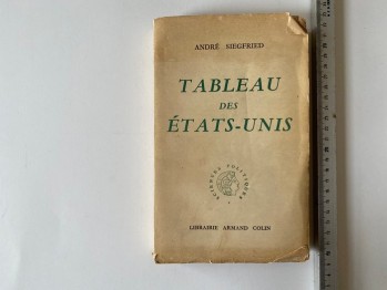 Tableau Des Etats-Unıs-Andre Siegfried