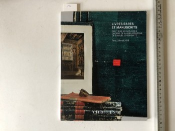 Lıvres Rares Et Manuscrits