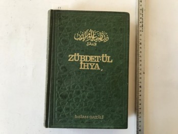 Zübdet-ül İhya – İmam-ı Gazali (Ciltli)