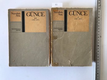 Günce – Nurullah Ataç (2 Cilt)