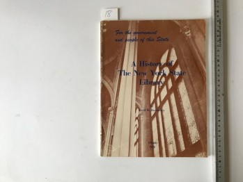 A History of The New York State Library – Cecil R.Rosebery