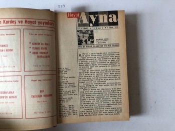 Hayat Ayna Dergisi 1973 (10 Fasikül, Ciltli)
