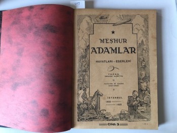 Meşhur Adamlar Hayatlar – Eserleri  - İbrahim Alaettin (Ciltli)