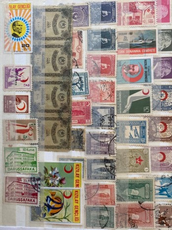 Damgalı Türk Pulları (140 adet)