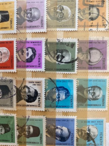 Meşhur İsimlerin Pulları (60 adet)