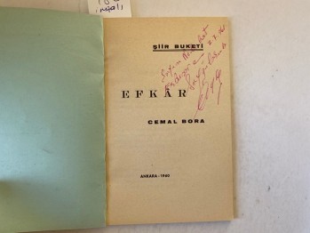 Efkar – Cemal Bora (İmzalı)