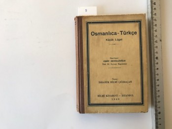 Osmanlıca Türkçe Küçük Lugat (Ciltli)