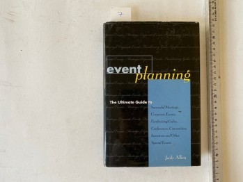 Event Planning – Judy Allen (Ciltli)