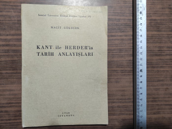 Macit Gökberk – Kant ile Herder’in Tarih Anlayışları