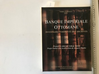 Banque Imperıale Ottomane (Fransızca)