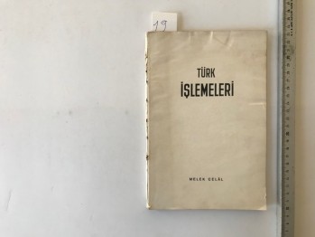 Türk İşlemeleri Melek Celal