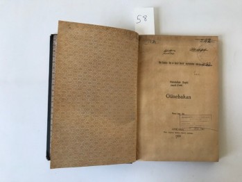 Günebakan,Hamdullah Suphi (Mühürlü) (cilt)