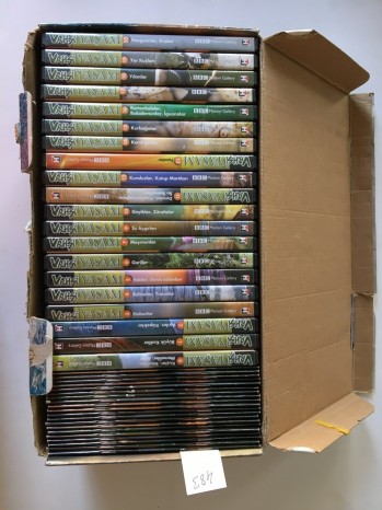 Vahşi Doğa / BBC Motion Gallery - 20 DVD  / 20 Kitapçık (8.DVD eksiktir. Kutulu)
