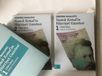 Sürgünde Muhalefet: Namık Kemal’in Hürriyet Gazetesi  (1868-1869) Eksiksiz Tüm Koleksiyonu (Cilt:1-2, Kutulu)