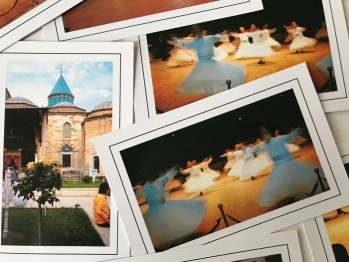 Mevlana and Whirling Dervishes 12 Kartpostal