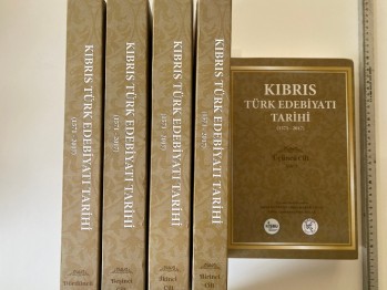 Kıbrıs Türk Edebiyatı Tarihi1571-2017-Kıbatek(ciltli,Cilt1-5)