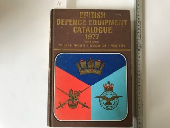 British Defence Equipment Catalogue 1977 (Ciltli)