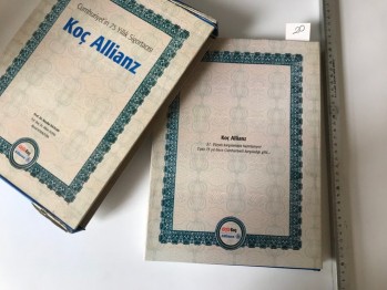 Cumhuriyet’in 75 Yıllık Sigortacısı Koç Allianz (Ciltli, kutulu)
