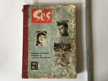 Ses Dergisi1962, Cilt 2 (ciltli,fasiküllerin kapakları vardır)