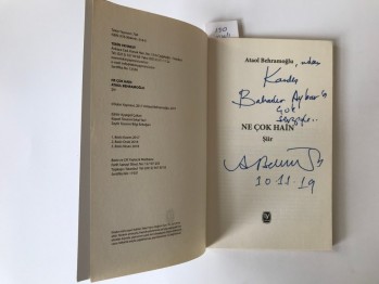 Ne Çok Hain – Ataol Behramoğlu (İmzali)