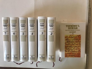 Tefhimu’l Kur’an   Kur’an’ın Anlamı  ve Tefsiri –Mevdudi (ciltli,Cilt1-7)